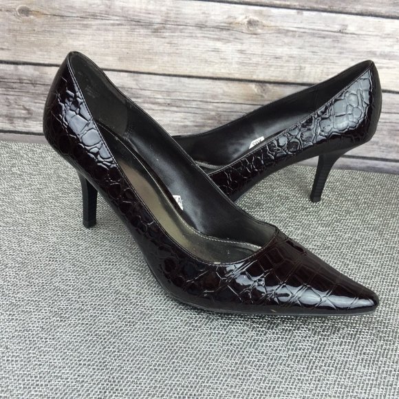 Merona dark brown pumps - Picture 1 of 6